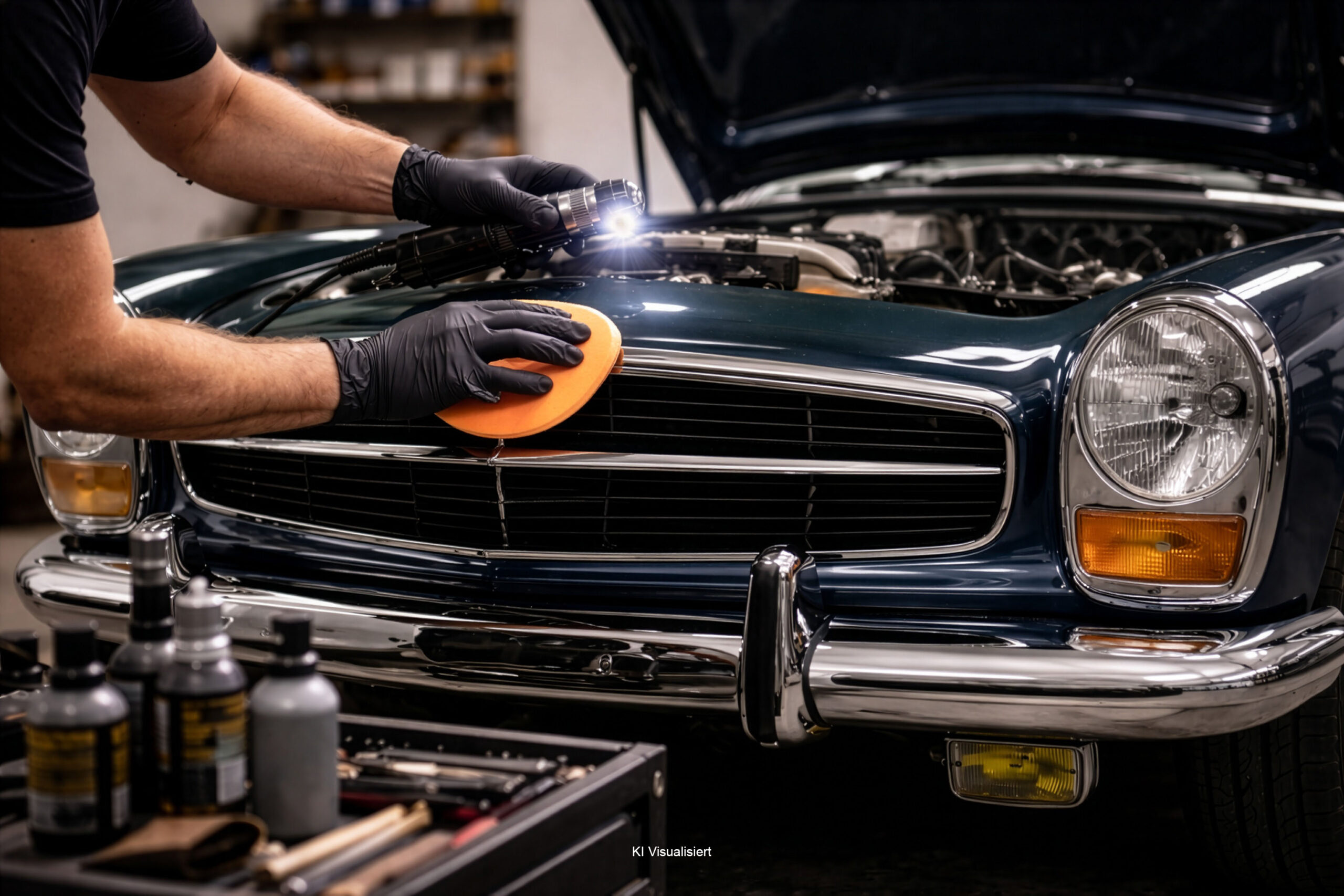Oldtimer Pflege